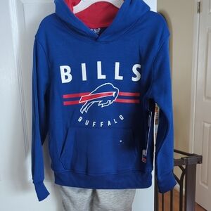 NEW NFL Buffalo Bills  Kids Matching sweat Set - Hoodie and sweat pants